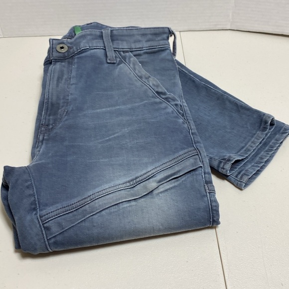 $250 EUC G-Star Raw 3-D Men's Blue Rackham Skinny Jeans Size 30 X 34 - Picture 1 of 10